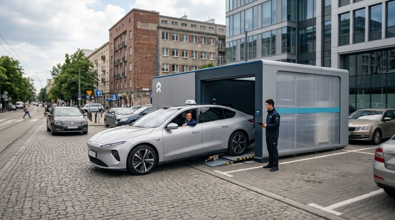 NIO – innowacja, która rozwiązuje problem ładowania